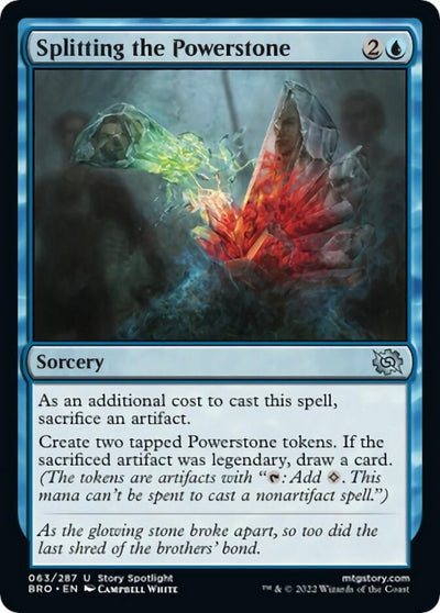 Splitting the Powerstone (63) (BRO)