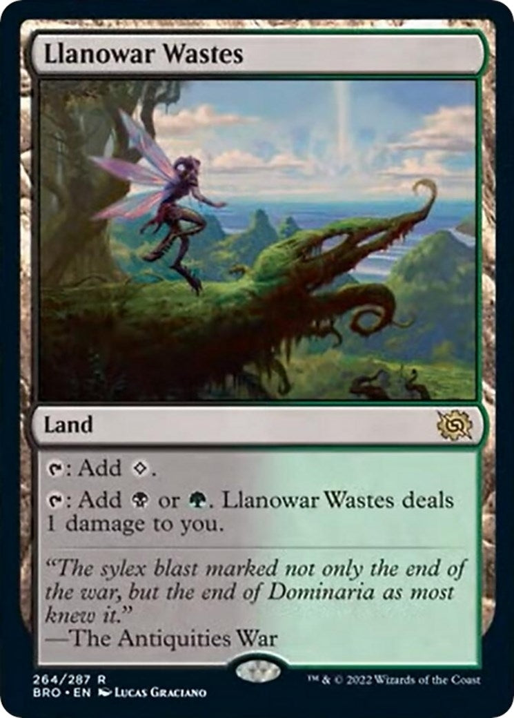 Image for Llanowar Wastes (264) (BRO) - Magic: The Gathering