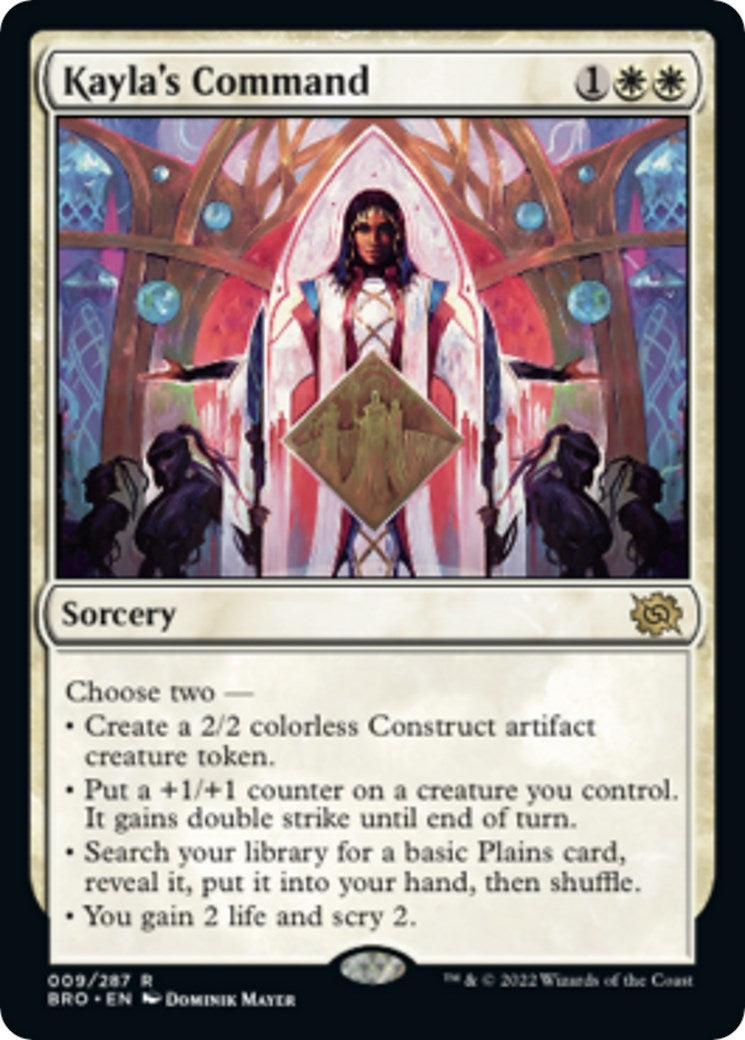Image for Kayla's Command (9) (BRO) - Magic: The Gathering