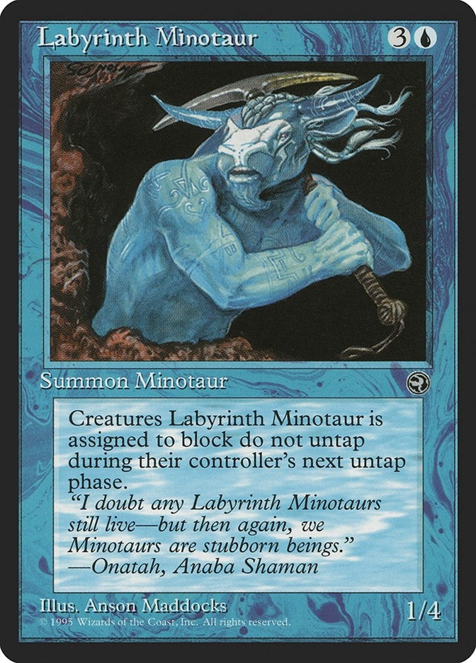 Image for Labyrinth Minotaur (30) (HML) - Magic: The Gathering
