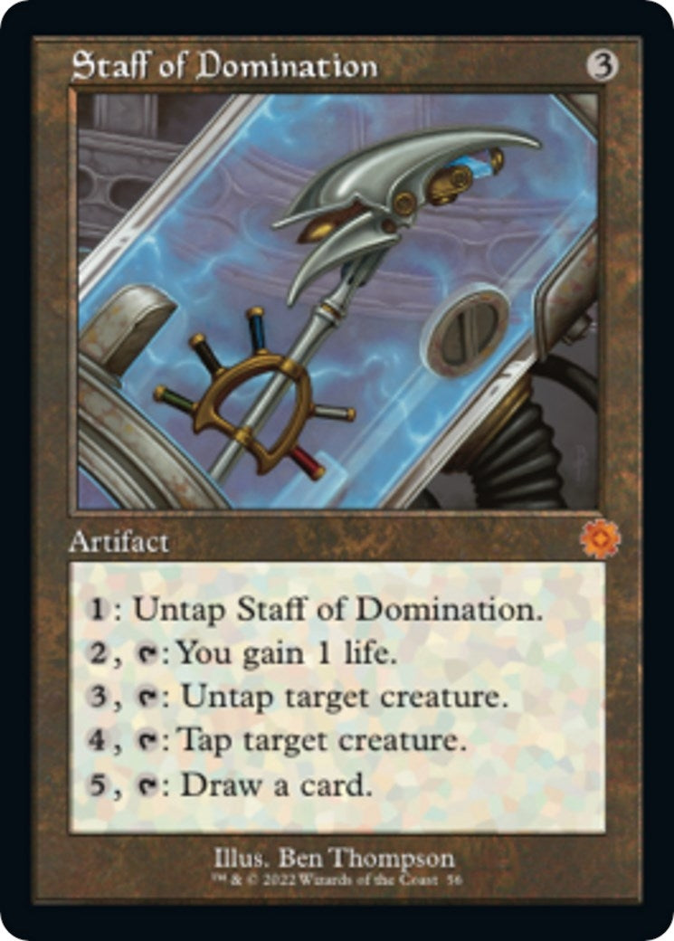 Image for Staff of Domination (56) (BRR) - Magic: The Gathering