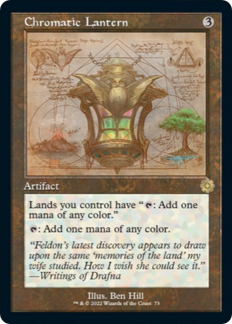 Image for Chromatic Lantern (Schematic) (73) (BRR) - Magic: The Gathering