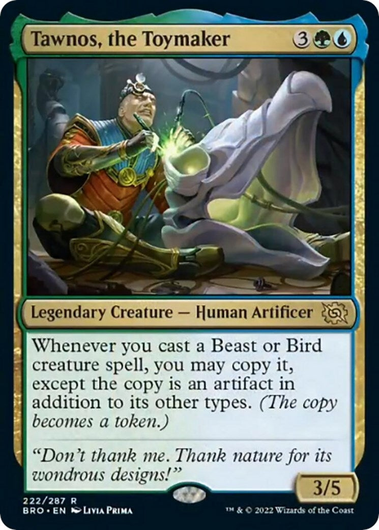 Image for Tawnos, the Toymaker (222) (BRO) - Magic: The Gathering