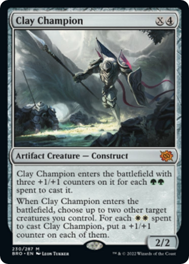 Image for Clay Champion (230) (BRO) - Magic: The Gathering