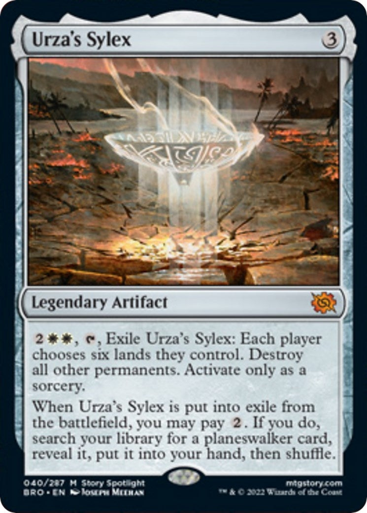 Image for Urza's Sylex (40) (BRO) - Magic: The Gathering