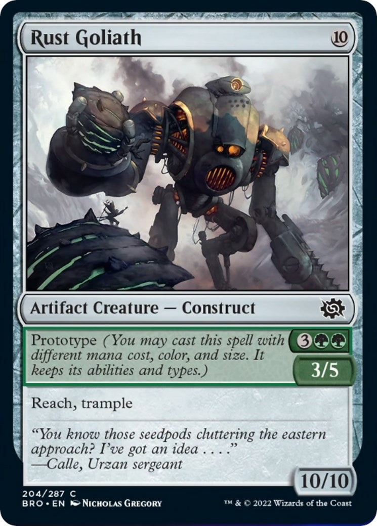 Image for Rust Goliath (204) (BRO) - Magic: The Gathering
