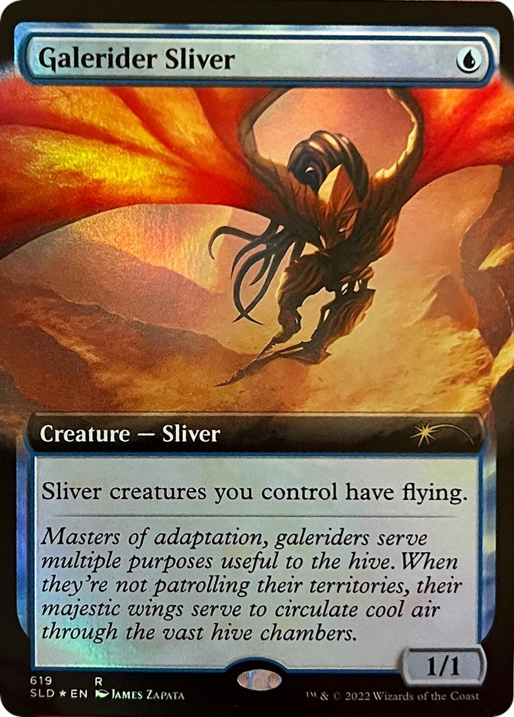 Image for Galerider Sliver (Extended Art) (619) (SLD) - Magic: The Gathering