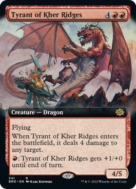 Tyrant of Kher Ridges (Extended Art) (341) (BRO)