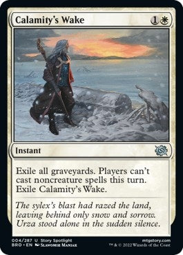 Image for Calamity's Wake (4) (BRO) - Magic: The Gathering