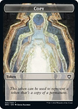 Image for Copy // Inkling Double-Sided Token (1 // 7) (BRC) - Magic: The Gathering