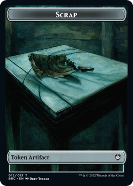 Image for Scrap // Phyrexian Myr Double-Sided Token (12 // 5) (BRC) - Magic: The Gathering