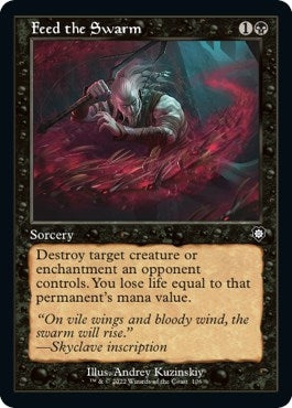 Image for Feed the Swarm (Retro Frame) (106) (BRC) - Magic: The Gathering