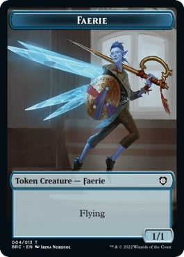 Image for Faerie // Powerstone Double-Sided Token (4 // 7) (BRC) - Magic: The Gathering