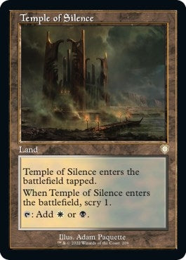 Image for Temple of Silence (Retro Frame) (209) (BRC) - Magic: The Gathering