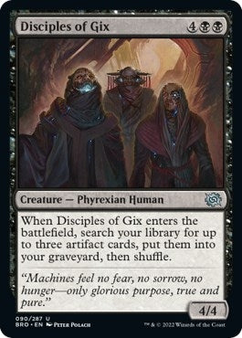 Image for Disciples of Gix (90) (BRO) - Magic: The Gathering