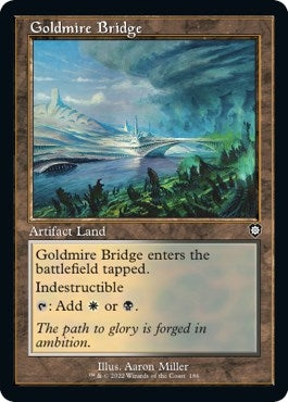 Image for Goldmire Bridge (Retro Frame) (186) (BRC) - Magic: The Gathering