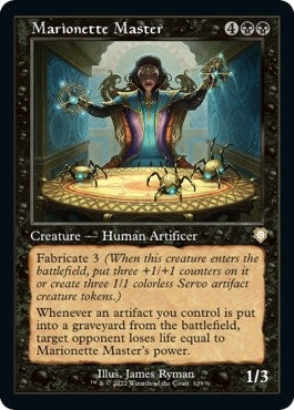 Image for Marionette Master (Retro Frame) (109) (BRC) - Magic: The Gathering