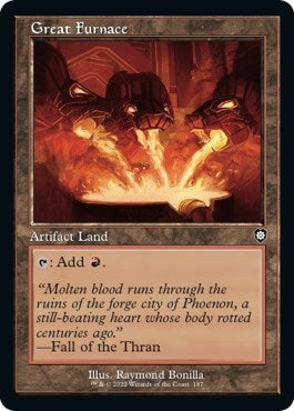Great Furnace (Retro Frame) (187) (BRC)
