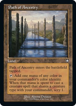 Image for Path of Ancestry (Retro Frame) (192) (BRC) - Magic: The Gathering