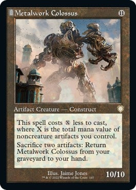 Image for Metalwork Colossus (Retro Frame) (147) (BRC) - Magic: The Gathering