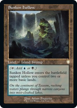 Image for Sunken Hollow (Retro Frame) (204) (BRC) - Magic: The Gathering