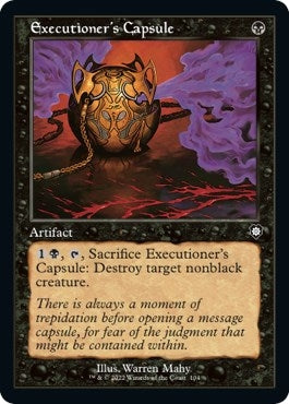 Image for Executioner's Capsule (Retro Frame) (104) (BRC) - Magic: The Gathering