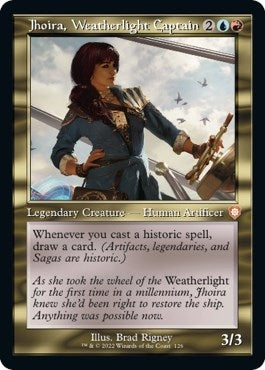 Image for Jhoira, Weatherlight Captain (Retro Frame) (126) (BRC) - Magic: The Gathering