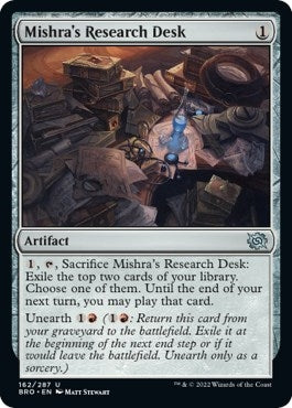 Image for Mishra's Research Desk (162) (BRO) - Magic: The Gathering