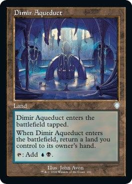 Image for Dimir Aqueduct (Retro Frame) (182) (BRC) - Magic: The Gathering