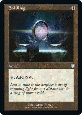 Image for Sol Ring (Retro Frame) (160) (BRC) - Magic: The Gathering