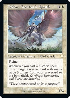 Image for Teshar, Ancestor's Apostle (Retro Frame) (77) (BRC) - Magic: The Gathering