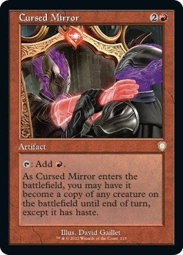 Image for Cursed Mirror (Retro Frame) (115) (BRC) - Magic: The Gathering