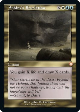 Image for Sphinx's Revelation (Retro Frame) (130) (BRC) - Magic: The Gathering