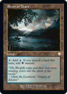 Image for River of Tears (Retro Frame) (197) (BRC) - Magic: The Gathering