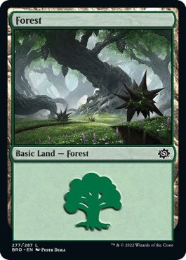 Image for Forest (277) (277) (BRO) - Magic: The Gathering