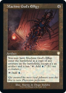 Image for Machine God's Effigy (Retro Frame) (16) (BRC) - Magic: The Gathering