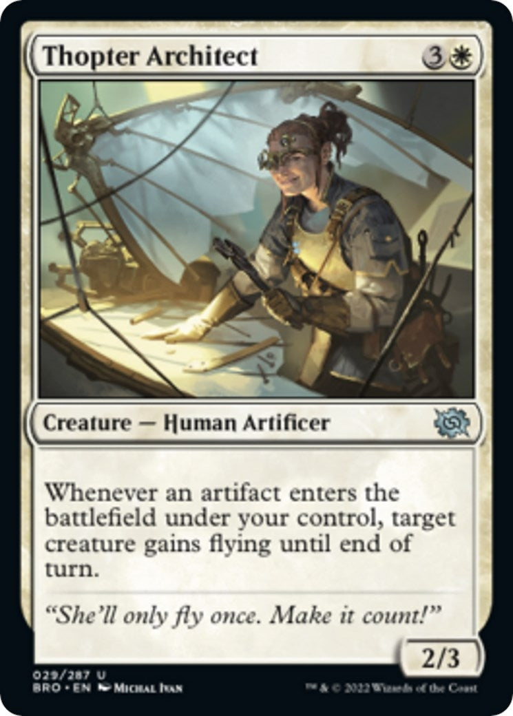 Image for Thopter Architect (29) (BRO) - Magic: The Gathering