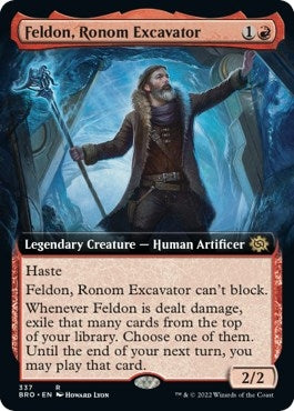 Feldon, Ronom Excavator (Extended Art) (337) (BRO)