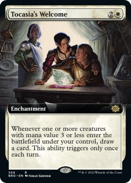 Image for Tocasia's Welcome (Extended Art) (308) (BRO) - Magic: The Gathering