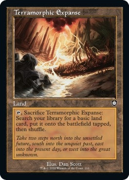 Image for Terramorphic Expanse (Retro Frame) (210) (BRC) - Magic: The Gathering