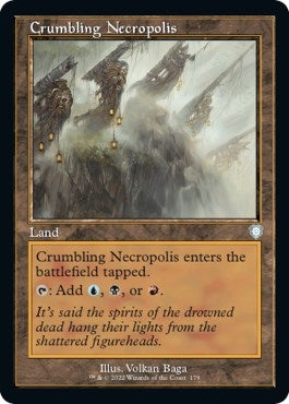 Image for Crumbling Necropolis (Retro Frame) (179) (BRC) - Magic: The Gathering