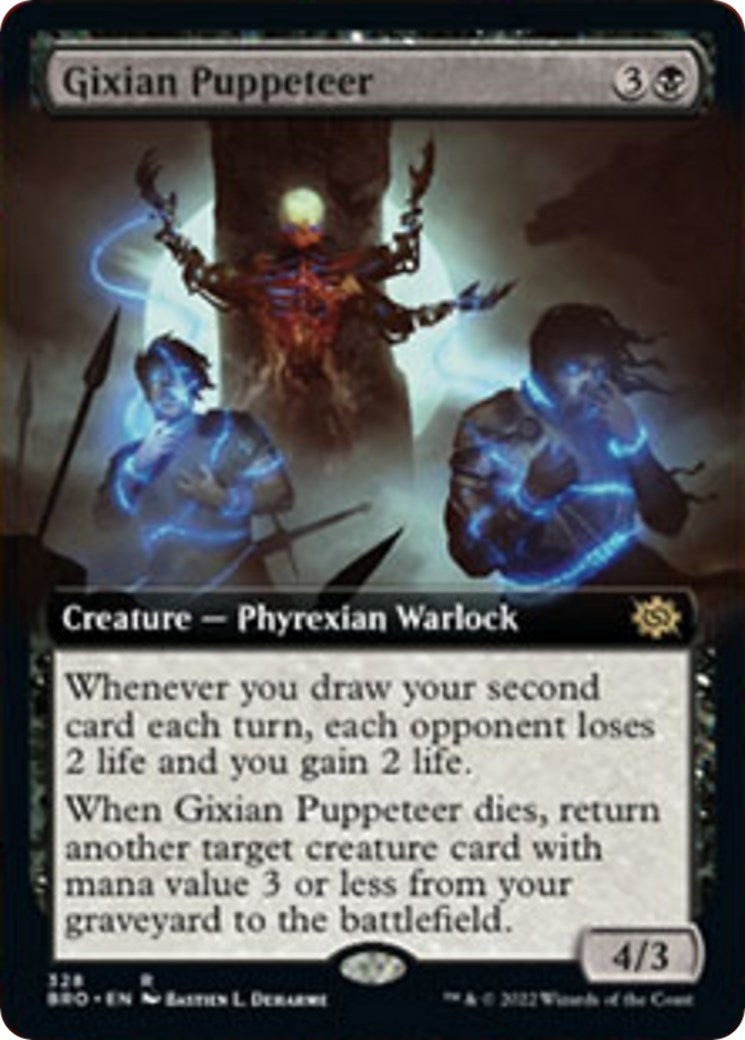 Image for Gixian Puppeteer (Extended Art) (328) (BRO) - Magic: The Gathering