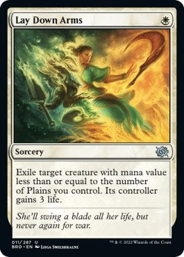 Image for Lay Down Arms (11) (BRO) - Magic: The Gathering