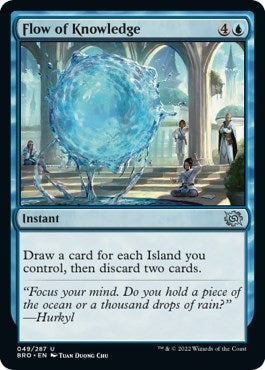 Image for Flow of Knowledge (49) (BRO) - Magic: The Gathering