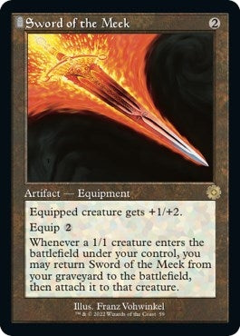 Image for Sword of the Meek (59) (BRR) - Magic: The Gathering