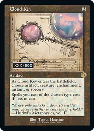 Cloud Key (Schematic) (Serial Numbered) (75) (BRR)