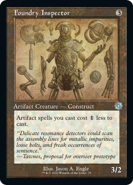 Image for Foundry Inspector (Schematic) (79) (BRR) - Magic: The Gathering