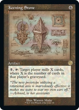 Image for Keening Stone (Schematic) (89) (BRR) - Magic: The Gathering