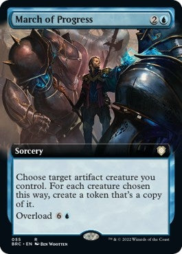 Image for March of Progress (Extended Art) (55) (BRC) - Magic: The Gathering