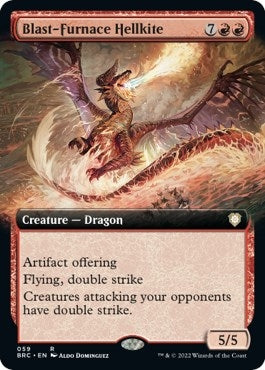 Image for Blast-Furnace Hellkite (Extended Art) (59) (BRC) - Magic: The Gathering